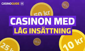 Casino med Lägst Insättning Hitta Ditt Perfekta Online Casino