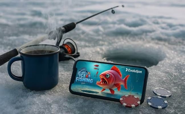 Image: Experience the Thrill of Ice Fishing in a Live UK Casino Setting